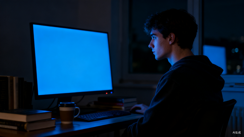 在互联网下水道里冲浪的人